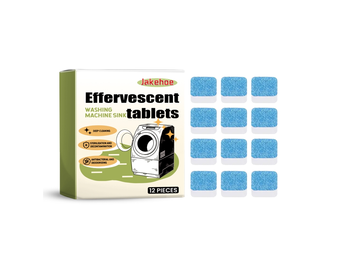 Pastillas efervescentes para la limpieza de depósitos de lavadoras