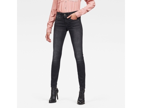 G-Star Lynn Mid Waist Skinny Jeans