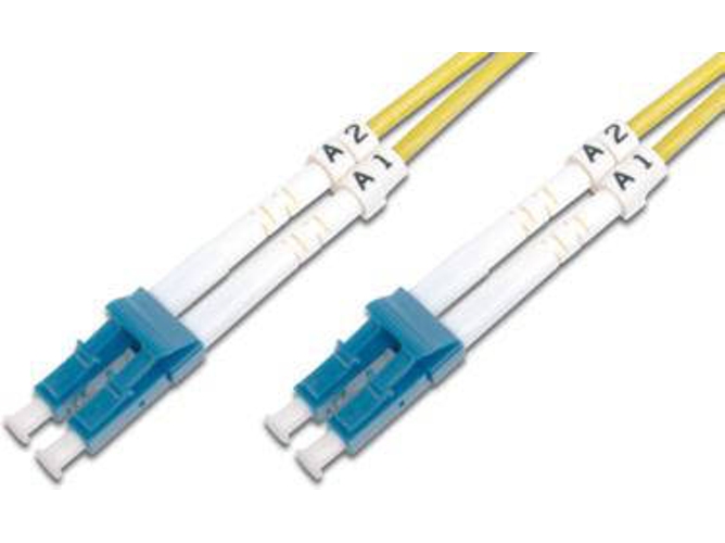 Cable Fibra Óptica DIGITUS (7 m - Amarillo)