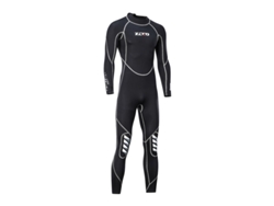 Xlzcco Macacão Mergulho Joelheiras 3mm Neoprene Elástico Natação Surf Snorkeling Mangas Compridas Proteção Arranhões