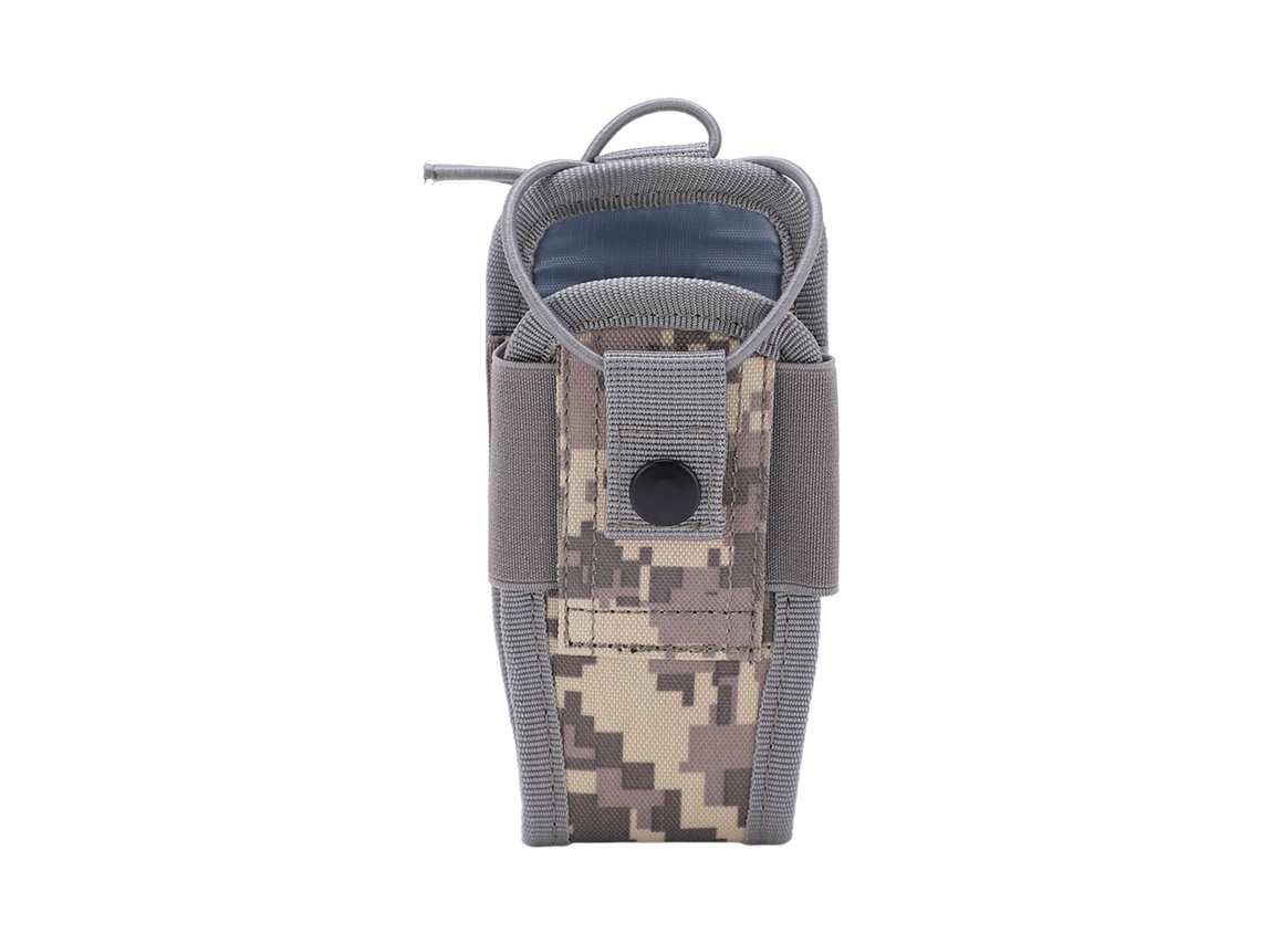 Bolsa multifuncional para walkie-talkie de tela Oxford con cinturón y funda