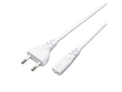 Cable de Alimentación 2 X 075mm Clavija Eu-C7 15M. LEDBOX