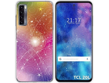 Carcasa TCL 20L / 20L+ TUMUNDOSMARTPHONE Abstracto Multicolor