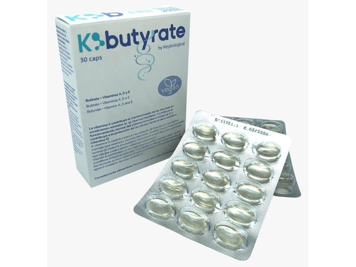 K-Butyrate 30 Cápsulas KEYBIOLOGICAL