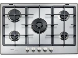 Placa de Gas WHIRLPOOL GMR 7522/IXL (Gas Butano-propano - 73 cm - Inox)