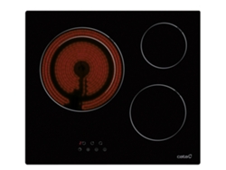 Placa de Vitrocerámica CATA TD 6003 BK (Eléctrica - 59 cm - Negro)