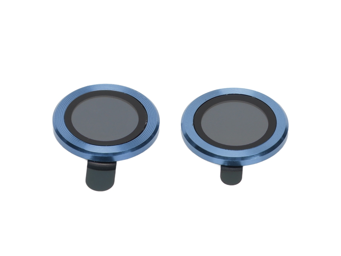 Filme Protetor De Lente De Câmera Anti-risco Para Iphone 13 13 Mini Em Vidro Temperado Azul