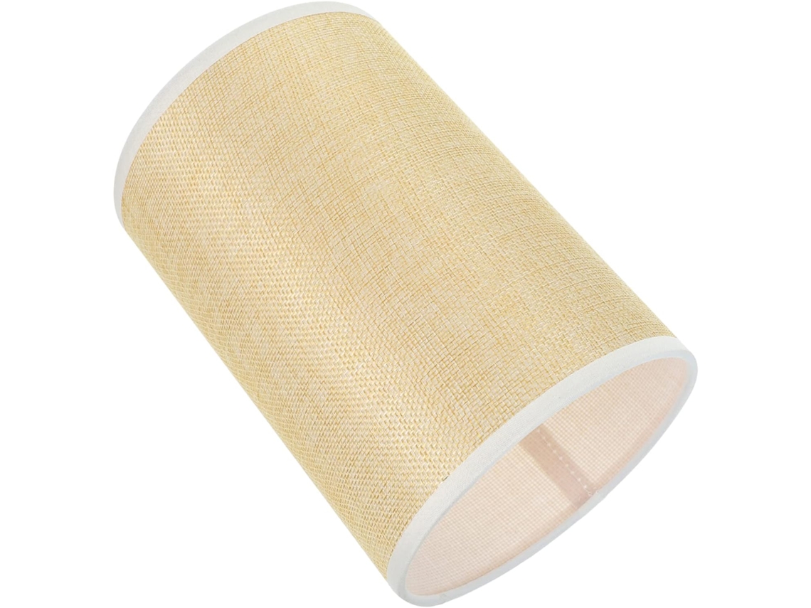 Lámpara De Mesa Moderna Rústica Y Ligera De Lino Suave Para Uso En Interiores.