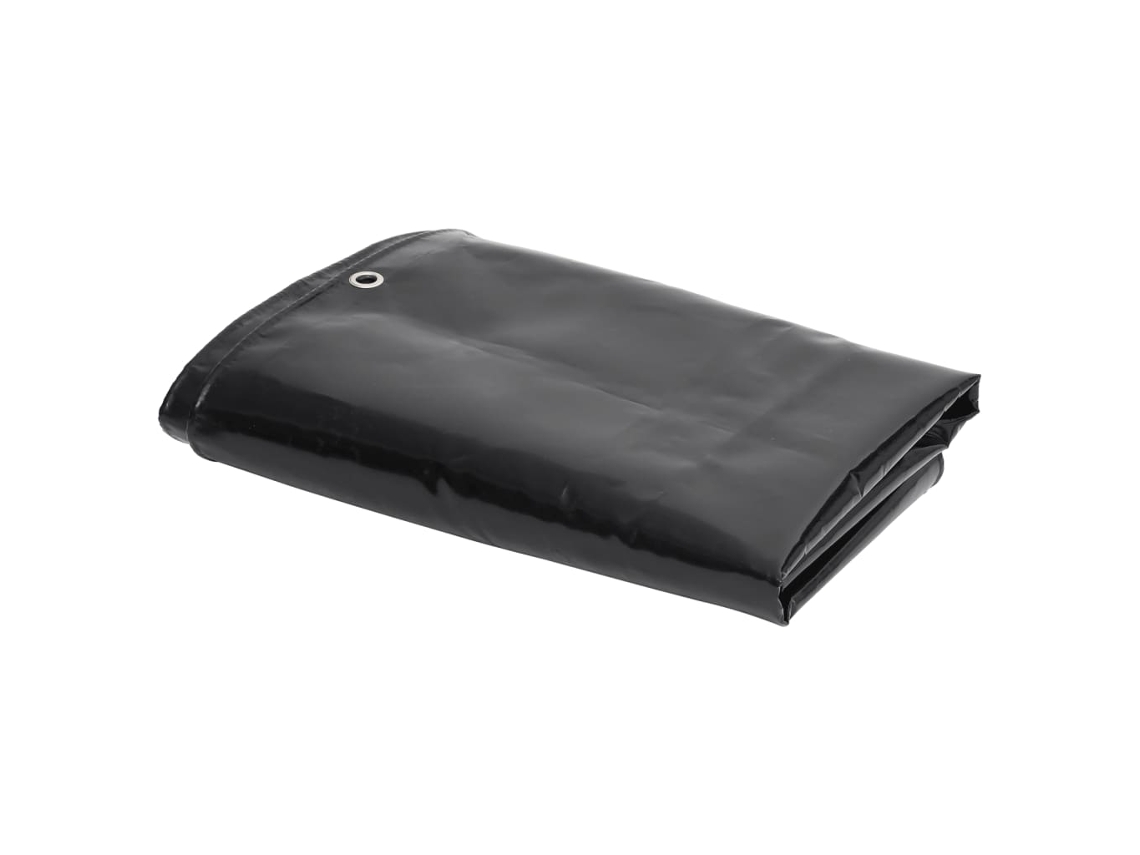 Lona VIDAXL Negro Lona (650g/m²5x6m)