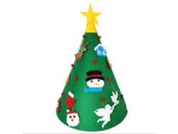 Árbol De Navidad Infantil De Fieltro Para Colgar En La Pared, Diseño Ergonómico Adecuado Para La Vida Diaria.