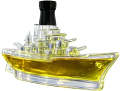 Garrafa De Vidro Para Bebidas Destiladas - Recipiente Vazio De 350ml Garrafas Vazias Para Casa, Aniversários, Festas,