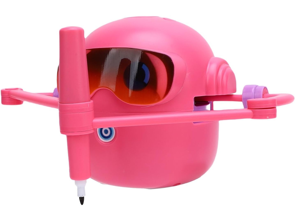 Robot De Dibujo Infantil: Juguete Educativo Interactivo Con 100 Tarjetas De Patrones Y 2 Bolígrafos De Herramientas.