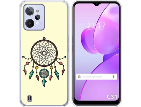 Carcasa para Realme C31 TUMUNDOSMARTPHONE Dibujos Atrapasueños Multicolor