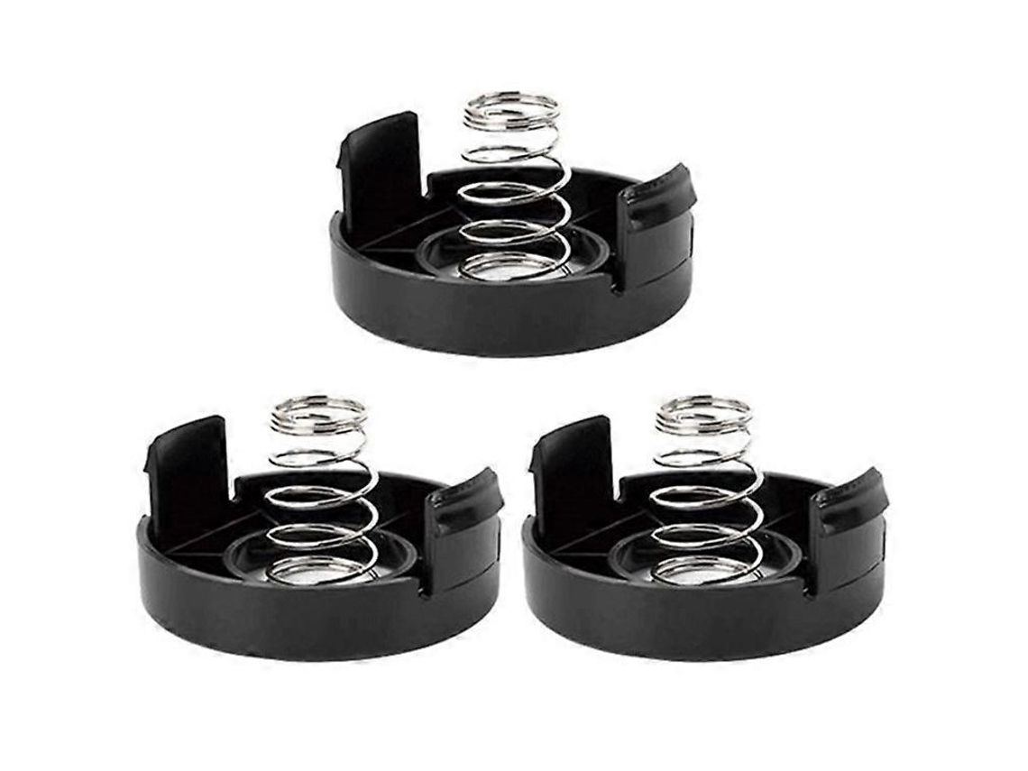 K8a Para Black Decker St1000 St3000 St4000 St4500 3 Tapas De Carrete De Plástico M3r + 3 Resortes De Metal, 682