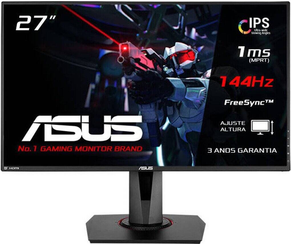 Monitor Gaming ASUS VG279Q (27'' - 1 ms - 144 Hz - Free Sync)