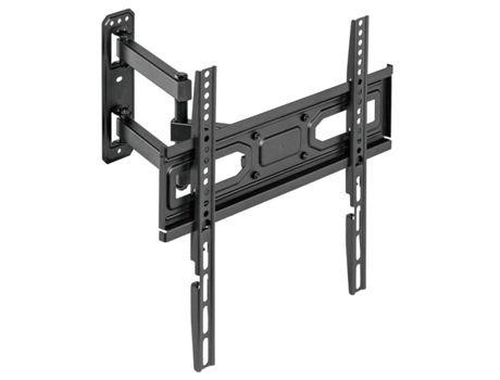 Soporte de Pared MACLEAN MC-647N (Negro - Metal - 55)