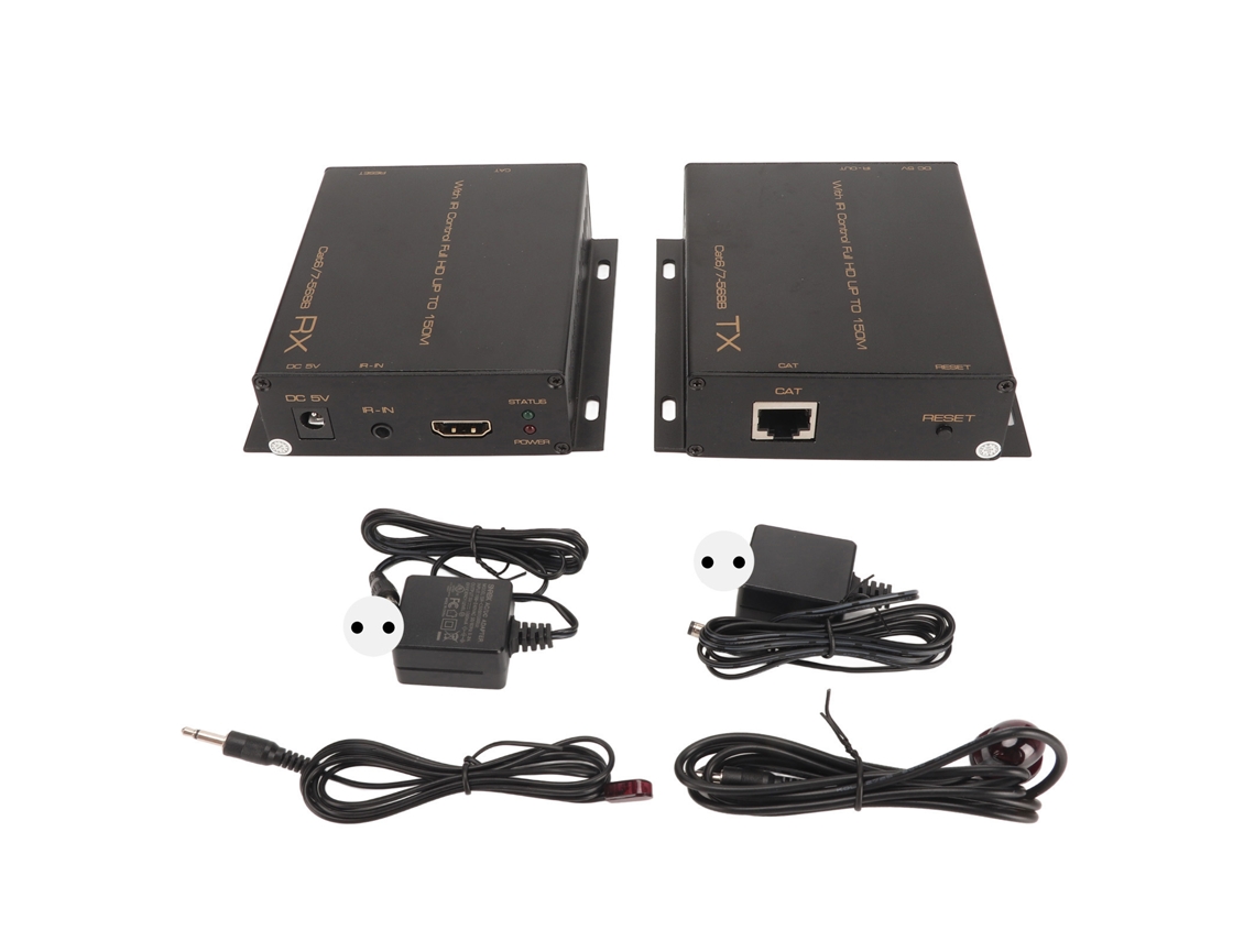 Extensor Hdmi LAXISCREED Transmissão Tcp ip Cat6