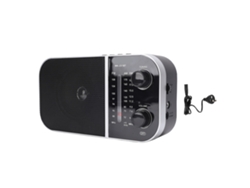 Radio Portátil Am Fm Sw Radio Retro Recargable Altavoz Bluetooth Multibanda Plug Au 220v