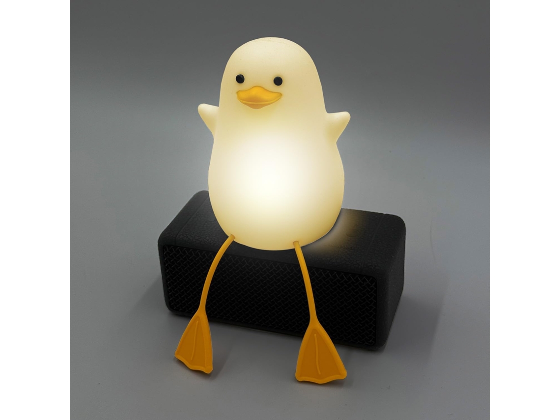 Duck Night Light, 7 Modos De Color, Timer