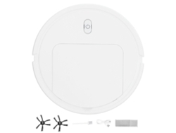 Robot Aspirador Inteligente, Aspiración Y Limpieza Automáticas Con Usb, Blanco.