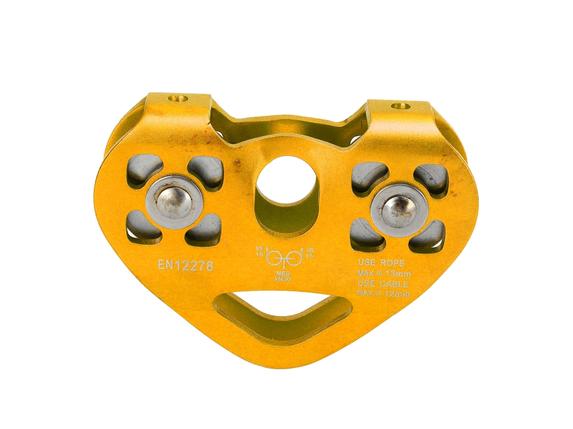 Poste De Escalada Doble Con Forma De Corazón De 30 Kn Para El Parque Temático Tirolina Gold Air Transport