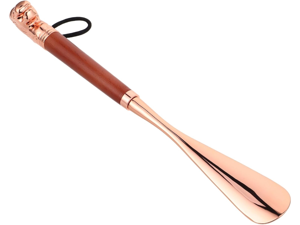 Calzador Largo De Metal, Sacazapatos Con Mango Extendido Para Personas Mayores, Estilo Vaquero, Herramienta Práctica.