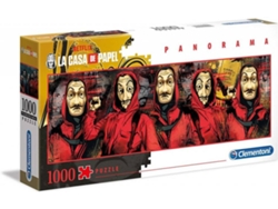 Puzzle 2D CLEMENTONI La Casa de Papel (Edad Mínima: 10 - 1000 Piezas)