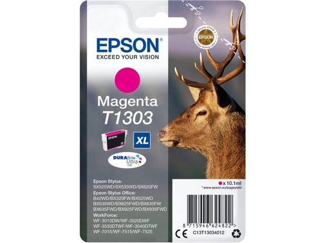 Cartucho de tinta EPSON Epson T1303 Magenta (etiqueta RF)