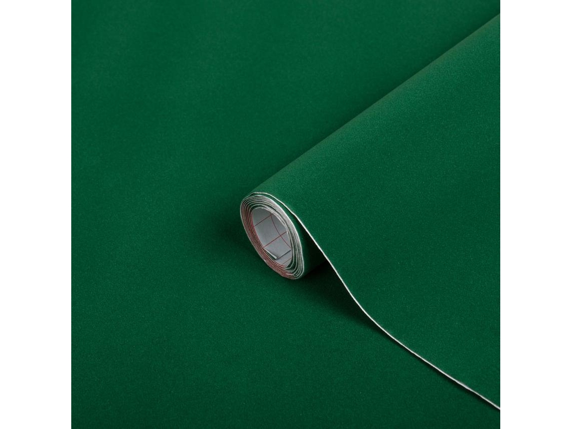 Pegatina de Pared D-C-FIX Terciopelo Verde (5 m)