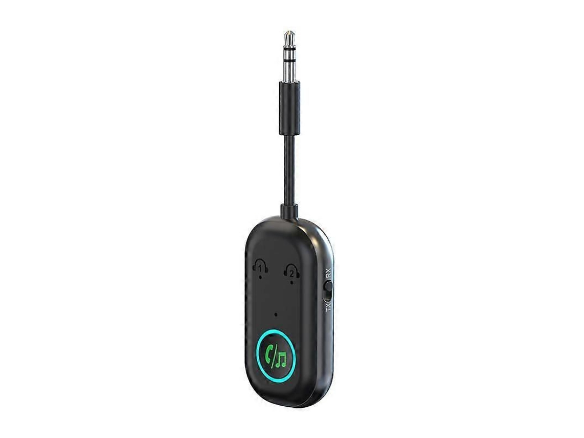 Br08t Adaptador De Áudio Bluetooth 2 Em 1 Para Carro Com Transmissor E Receptor Aux