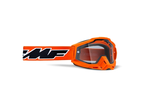 Máscara de cross para moto lente transparente FMF Vision Powerbomb Enduro Rocket