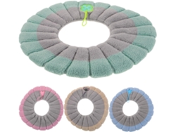 Juego De 4 Piezas De Fundas De Asiento De Inodoro De Punto, Cojines Cálidos Y Lavables.