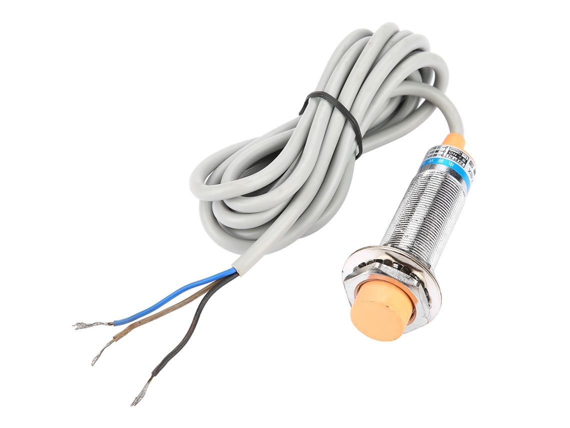Ljc18a3-bz/ax Interruptor Sensor De Proximidad Capacitivo Ajustable De 10 Mm, 3 Hilos, Npn Nc, Dc6-36v