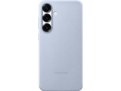 Funda SAMSUNG Galaxy S25 Plus de Piel Vegana (Azul)