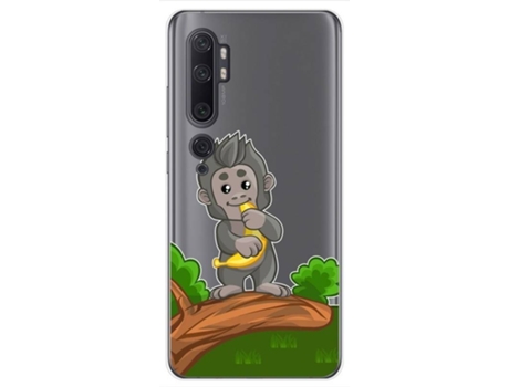 Carcasa Xiaomi Mi Note 10 TUMUNDOSMARTPHONE Dibujos Transparente Multicolor