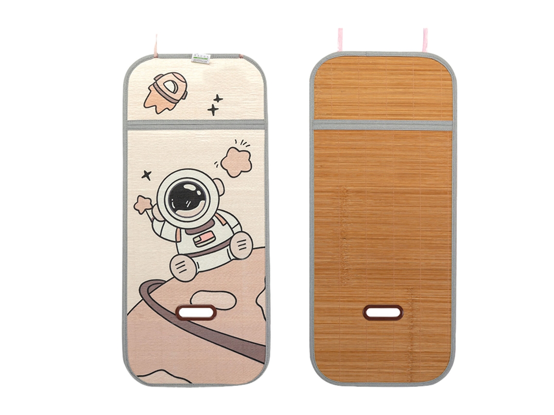 Alfombrilla De Bambú Transpirable Universal Para Cochecitos De Bebé - Almohadilla Suave
