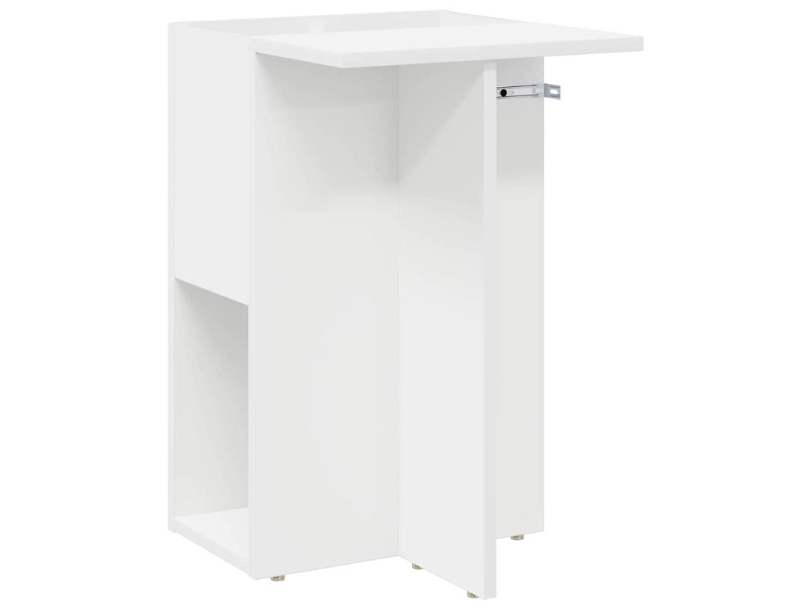 Mesa Auxiliar | Mesa Lateral 35 X 40 X 55 Cm Madera De Ingeniería