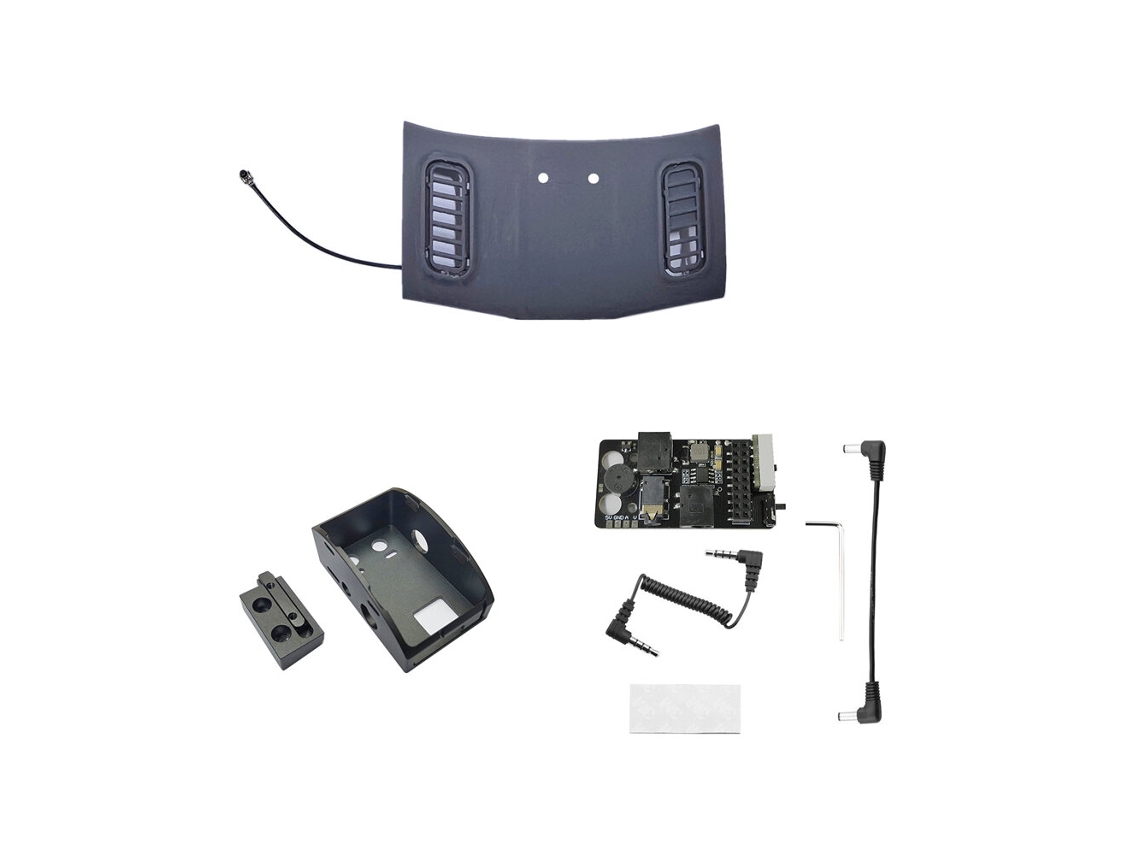 Kit de modificación de entrada AV Uruav con puerto Rx 58g V30 V30 Plus, adaptador de placa receptora digital a analógica, caja de montaje combinada en EE. UU.