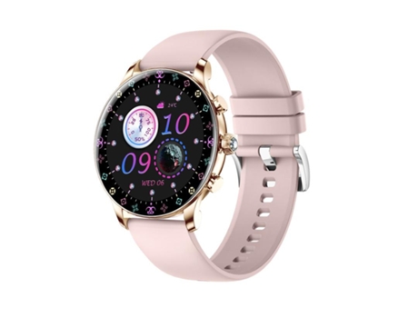 Reloj Inteligente, Pantalla HD de 1,39 Pulgadas, IP67 a Prueba de Agua, para iPhone y Android, Dorado VEANXIN
