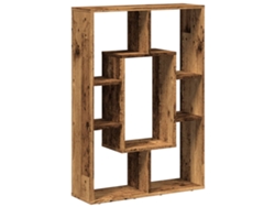 Maison Exclusive - Estantería Madera De Ingeniería Color Envejecido 63x20x90 Cm