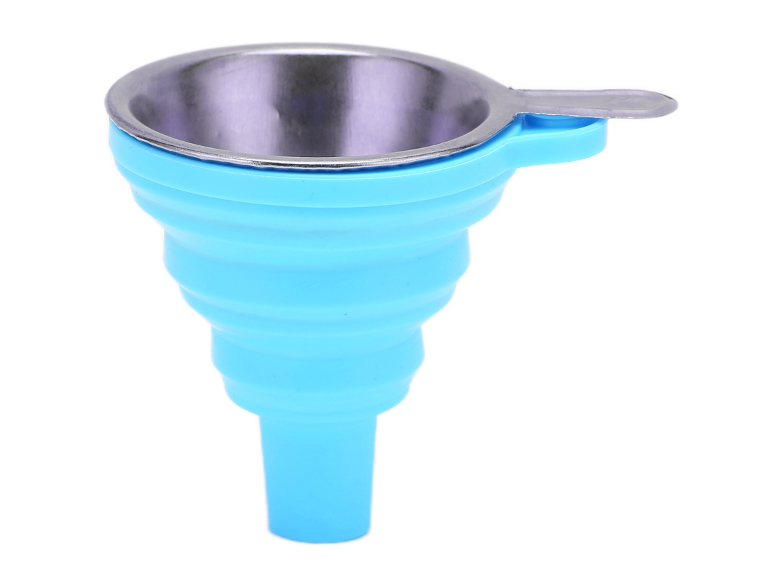 Accesorios Para Impresoras 3d Filtro De Resina Embudo De Boca Ancha Acero Inoxidable Silicona Plegable