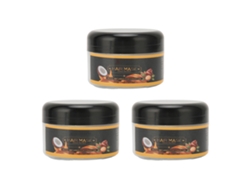 3 mascarillas capilares acondicionadoras naturales nutritivas de hidratación profunda para cabello encrespado, estilo salón.
