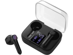 CUICH verdaderos auriculares inalámbricos Bluetooth con sonido estéreo 5.0 auriculares con M