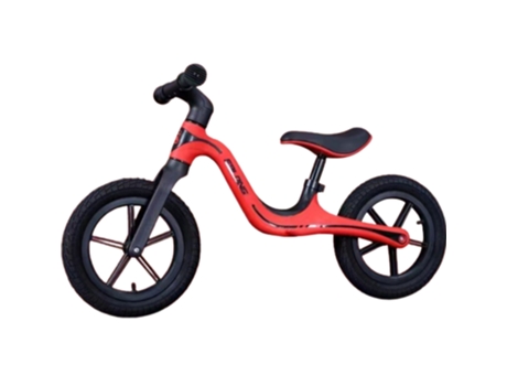 Bicicleta de Equilibrio BEUNIK para Niños Edad Mínima: 2 Años Rojo y Negro