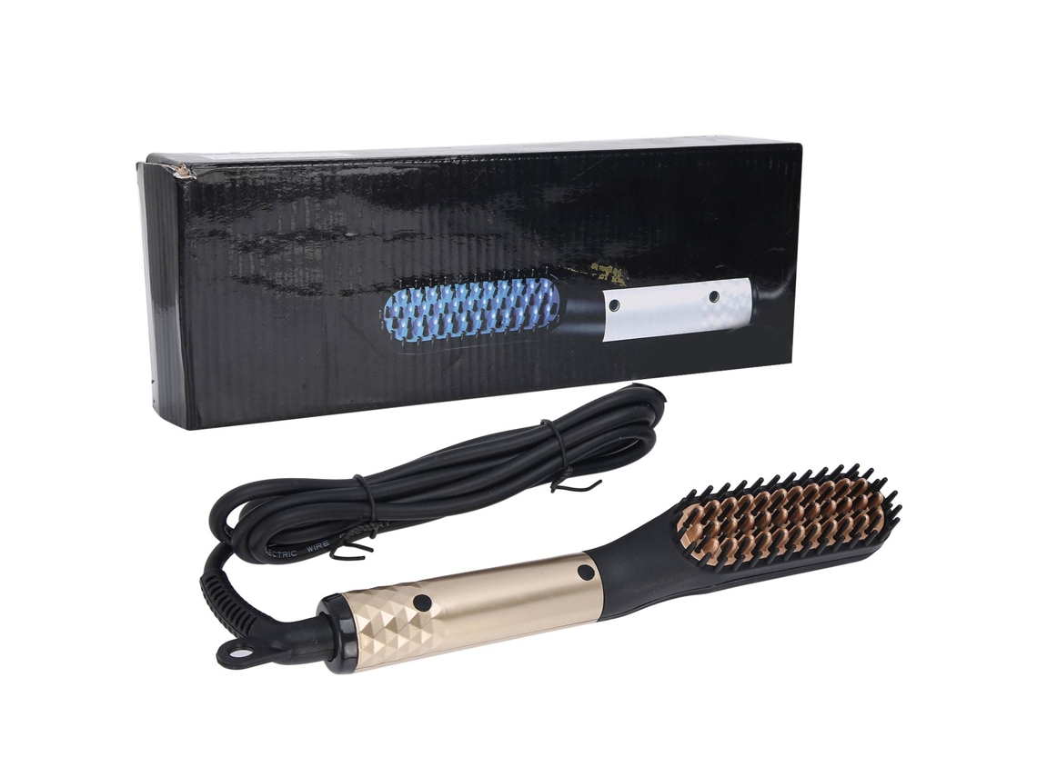 Peine Alisador De Barba Eléctrico Portátil De 110-240 V Para Hombres