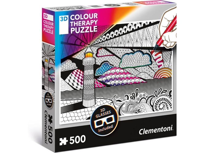 Puzzle 3D CLEMENTONI 35052 (500 Piezas)