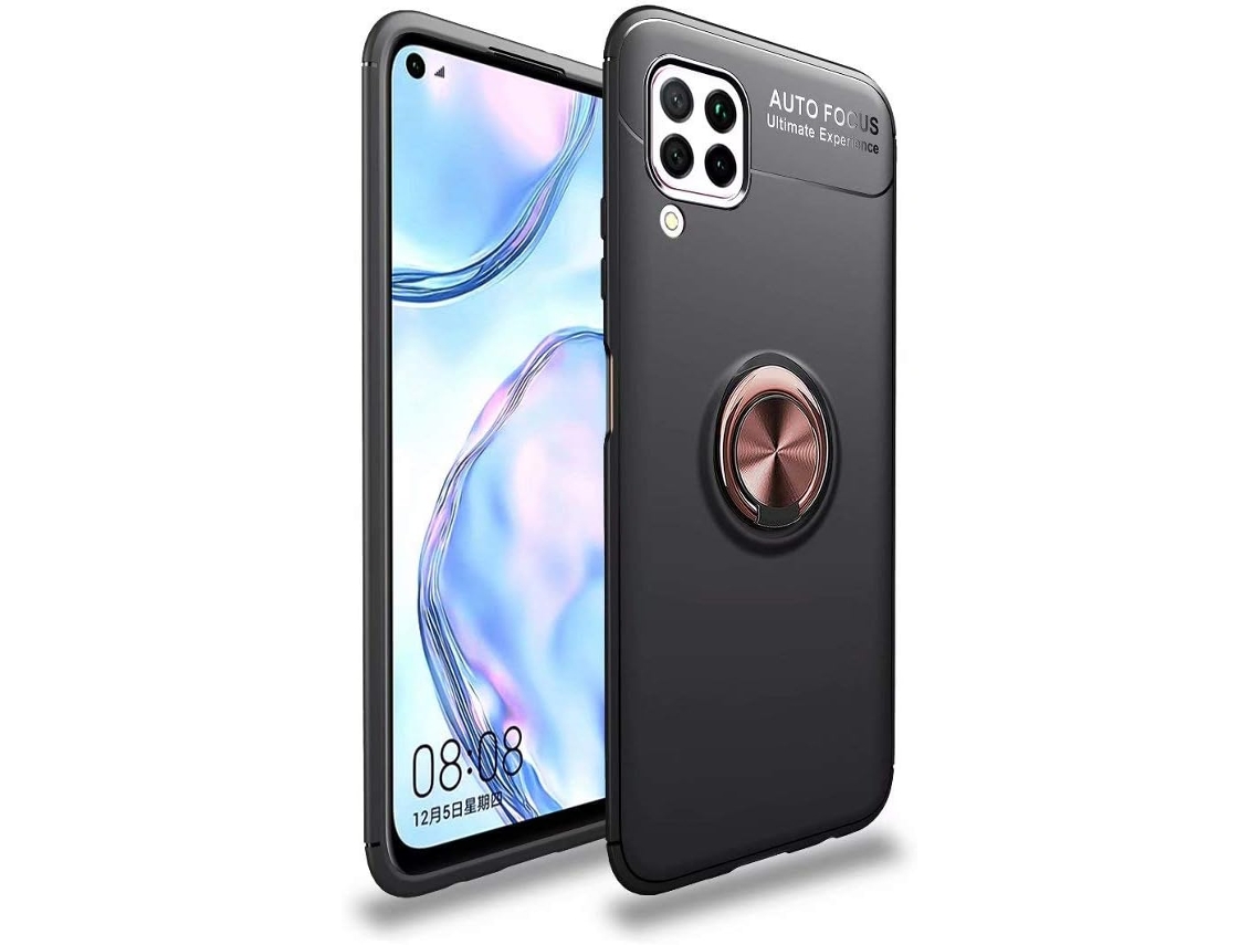 Protector de Pantalla Anel Dourada Proteção para Huawei Nova 6Se HONGWE. Negro