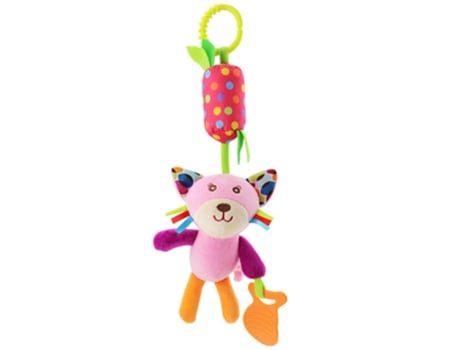 Bebé Cochecito de Peluche Sonajeros Móviles Animal de Dibujos Animados Campana Colgante Gato 026