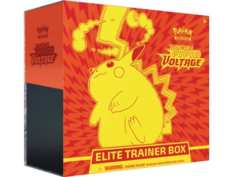 PKM Sword & Shield 4 Vivid Voltage Elite Trainer Box Inglés POKEMON (6 años)