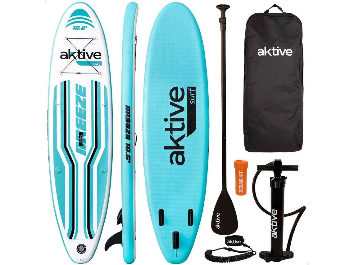 Tabla de Paddle Surf Hinchable AKTIVE (Principiantes - 10.6'')